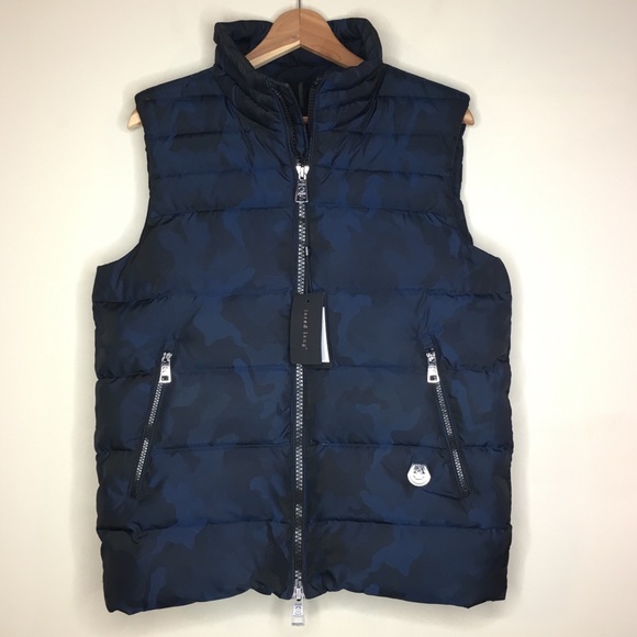 Jared Lang Sz S Down Filled Vest NWT - Picture 2 of 5